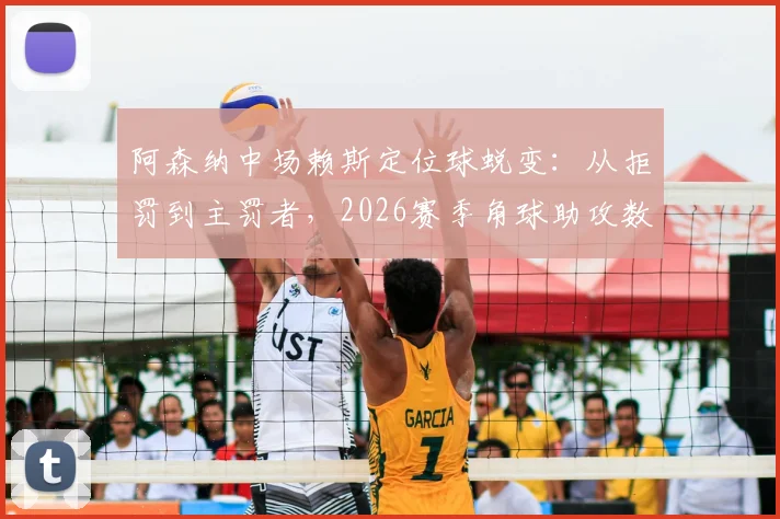 阿森纳中场赖斯定位球蜕变：从拒罚到主罚者，2026赛季角球助攻数据背后的战术与苦练