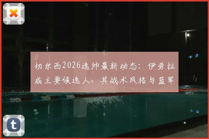 切尔西2026选帅最新动态：伊劳拉成主要候选人，其战术风格与蓝军老板偏好深度解析